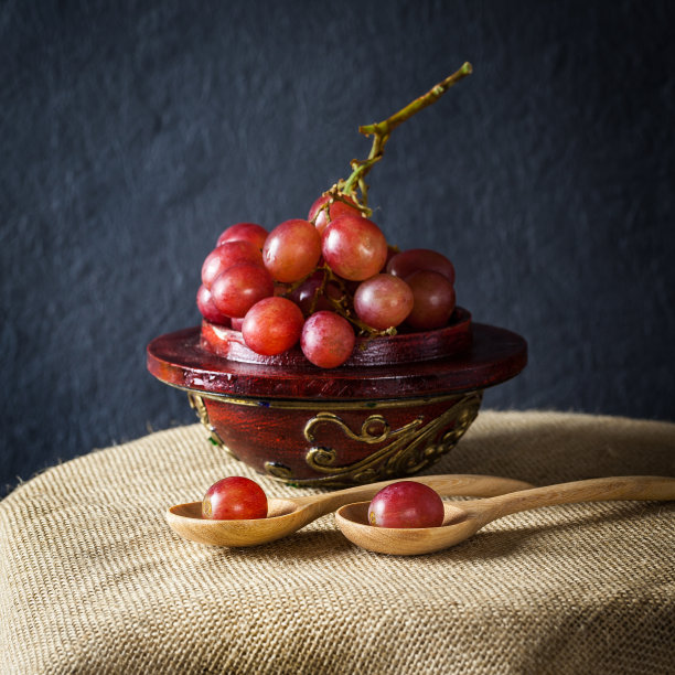 静物红葡萄图片下载