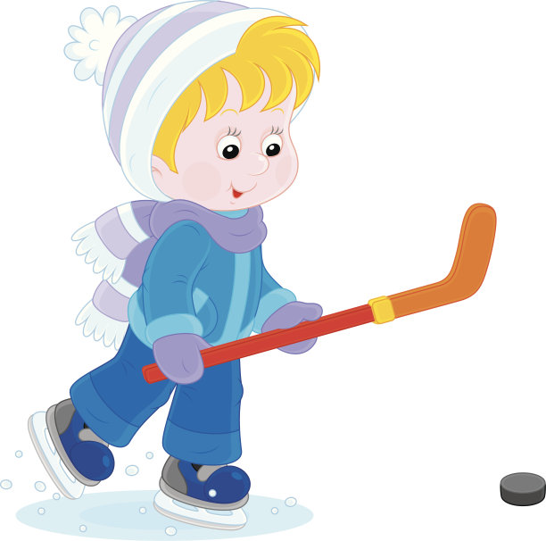 小曲棍球运动员图片下载