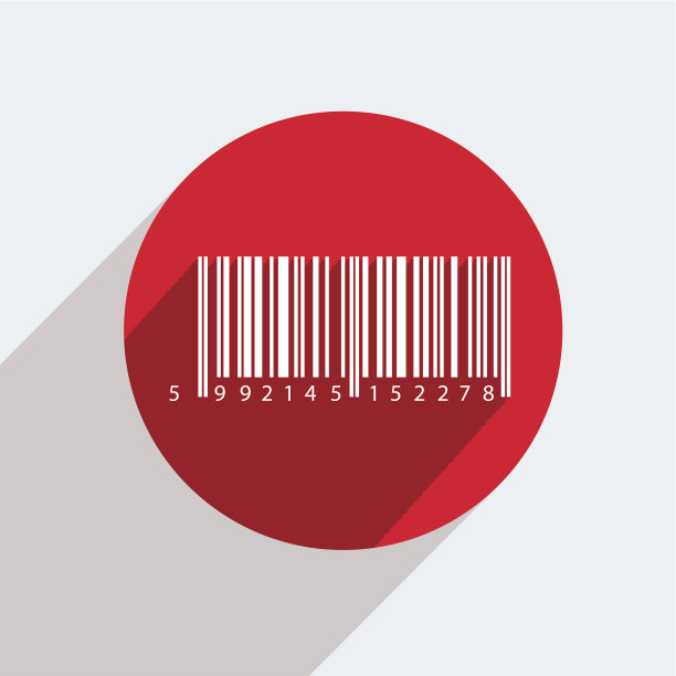 矢量红色圆圈图标在灰色的背景。Eps10图片下载