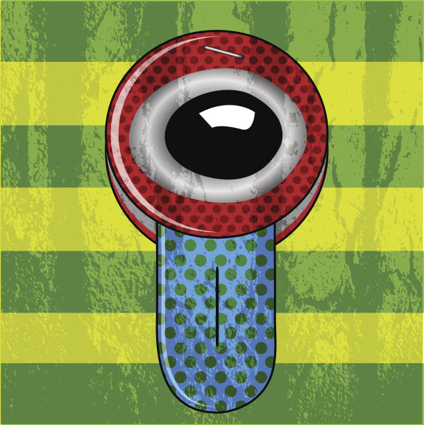 向量的怪物。枯燥乏味的背景。Eps10图片下载