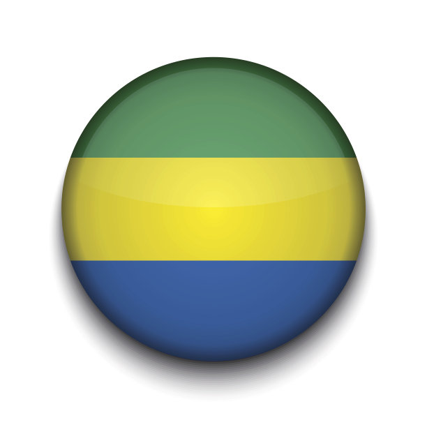 矢量创意圆旗在白色的背景。Eps10图片下载