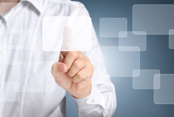 按下现代社会的按钮图片下载