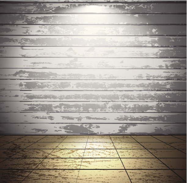 白色的木地板房间图片下载