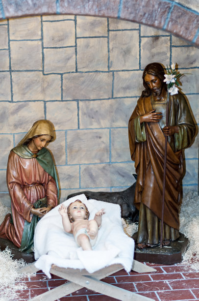 基督诞生的场景图片下载