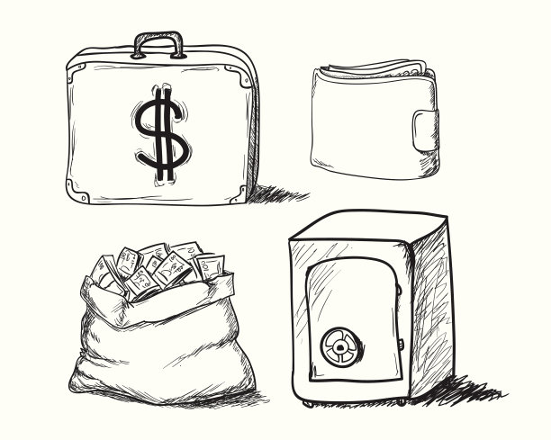 手绘业务图标图片下载