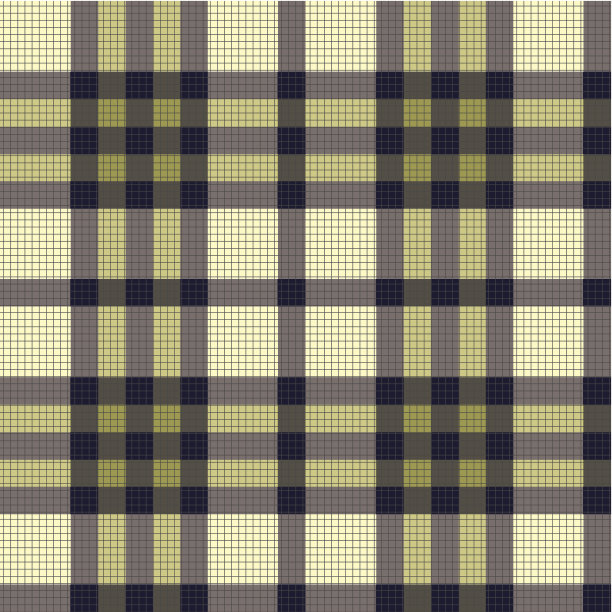 颜色面料格子。无缝的矢量图。图片下载