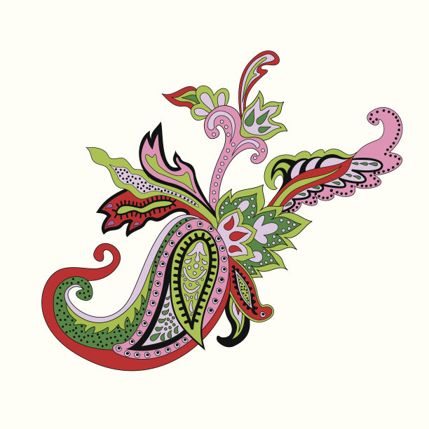 佩斯利装饰图片下载