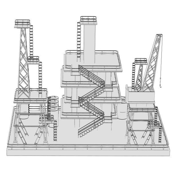 石油钻井平台图片下载