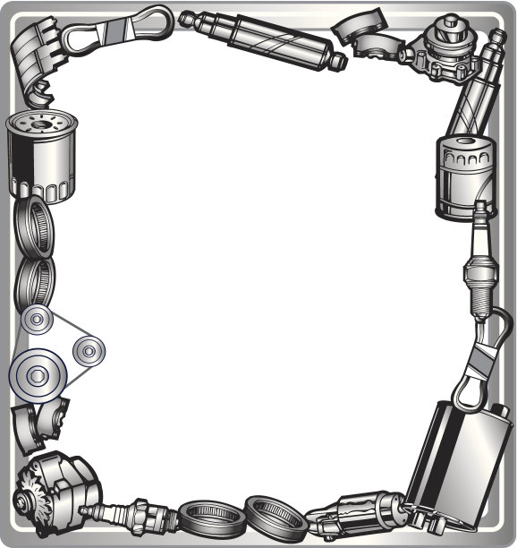 汽车零部件框架图片下载