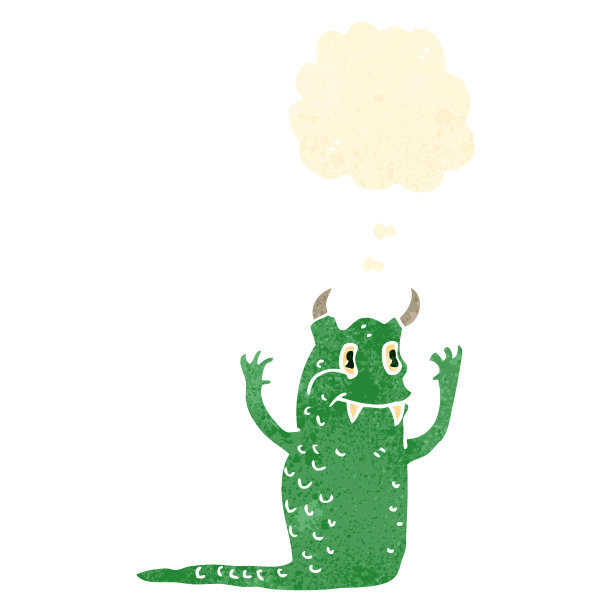 卡通小怪物图片下载