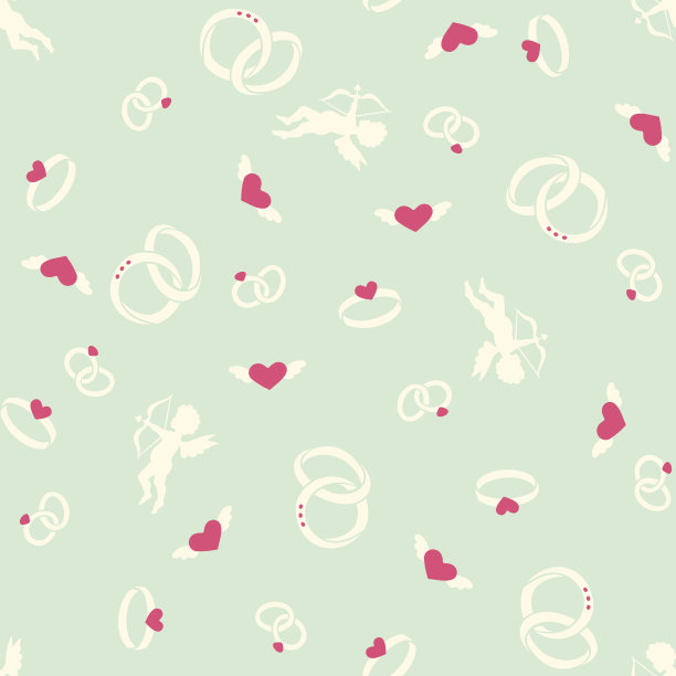 情人节无缝模式图片下载