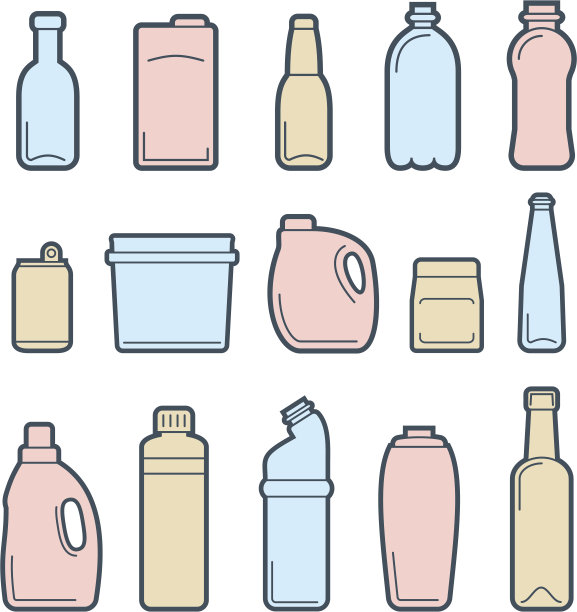 饮料容器的图标图片下载