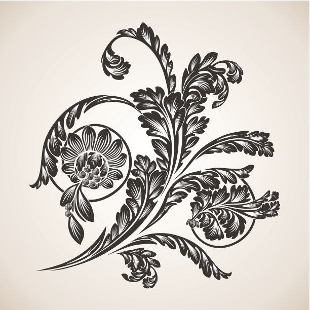 书法设计元素和页面装饰图片下载