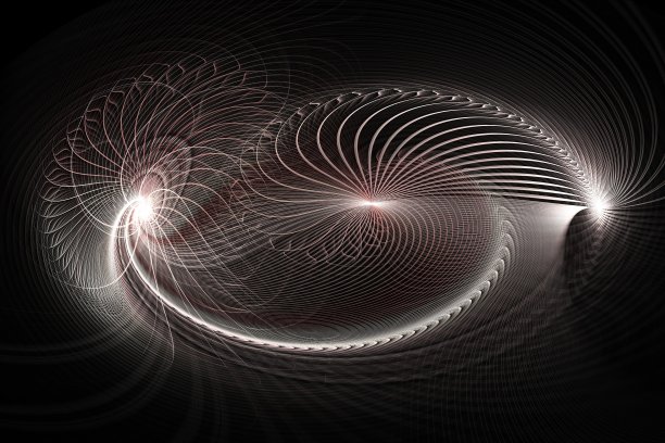 抽象的曲线图片下载