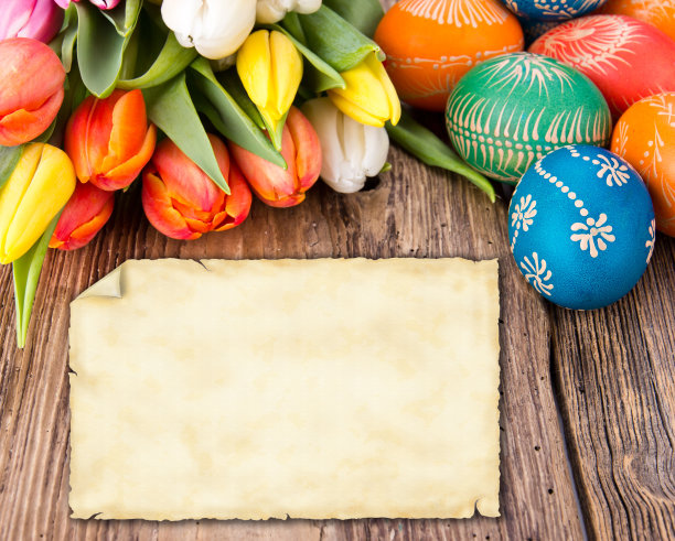 复活节的静物图片下载