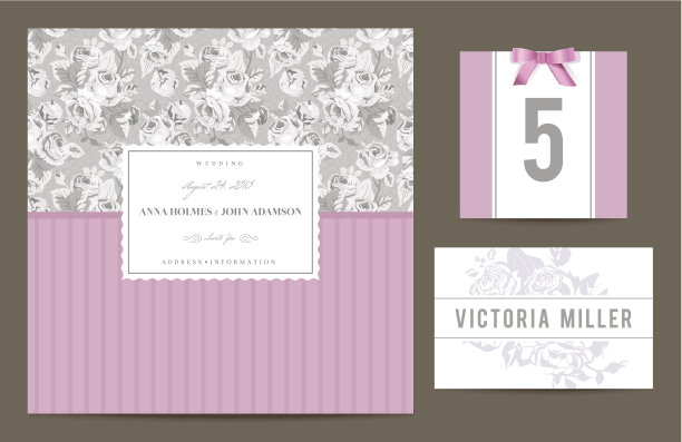 设置庆祝婚礼的背景。图片下载