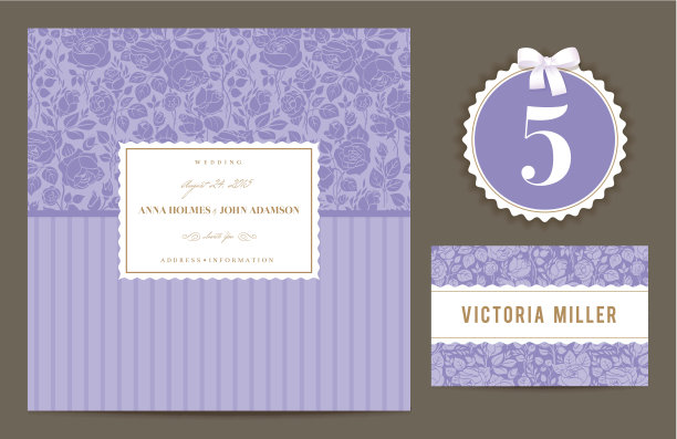 设置庆祝婚礼的背景。图片下载