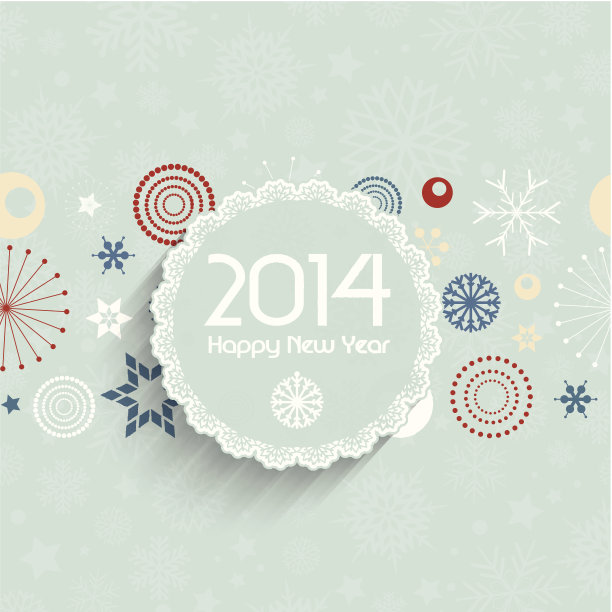 怀旧新年背景图片下载