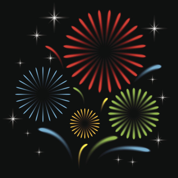 烟花和明星图片下载