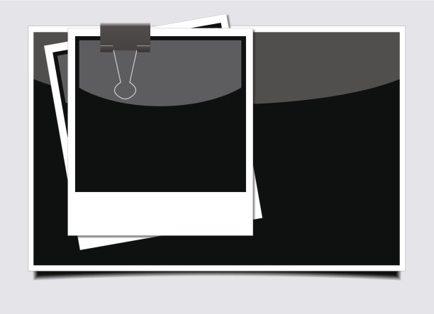 矢量照片上的灰色背景。Eps10图片下载