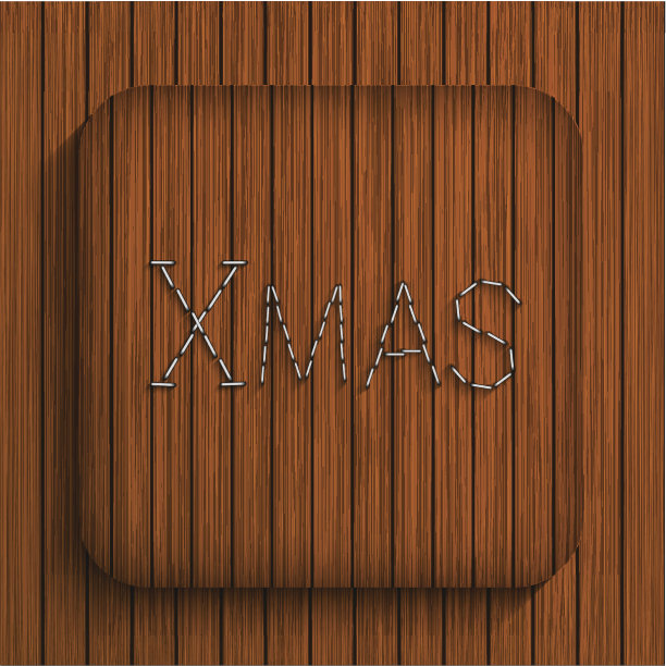 矢量圣诞木应用程序。Eps10图片下载