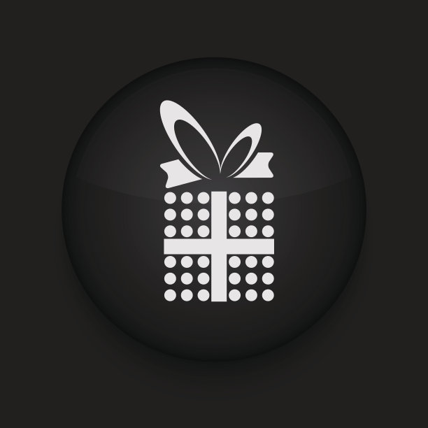 矢量黑色圆圈图标。Eps10图片下载