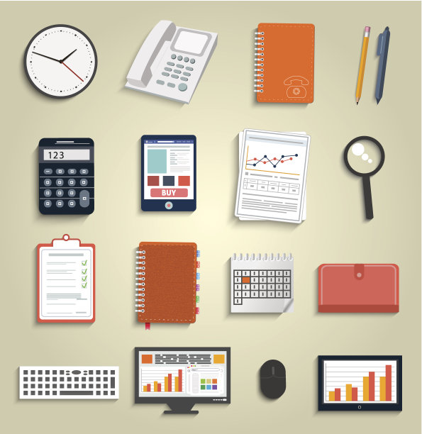 业务工作元素图片下载