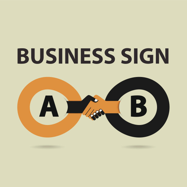 团队合作标志，经营理念图片下载