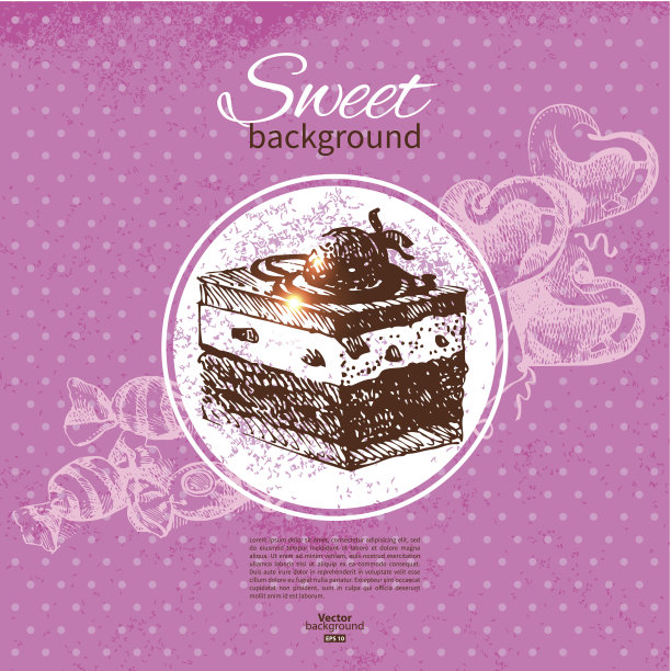 复古甜美的背景图片下载