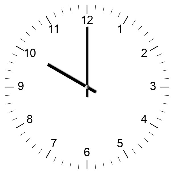 时钟插图10点图片下载