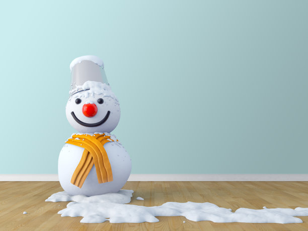 房间里的雪人图片下载