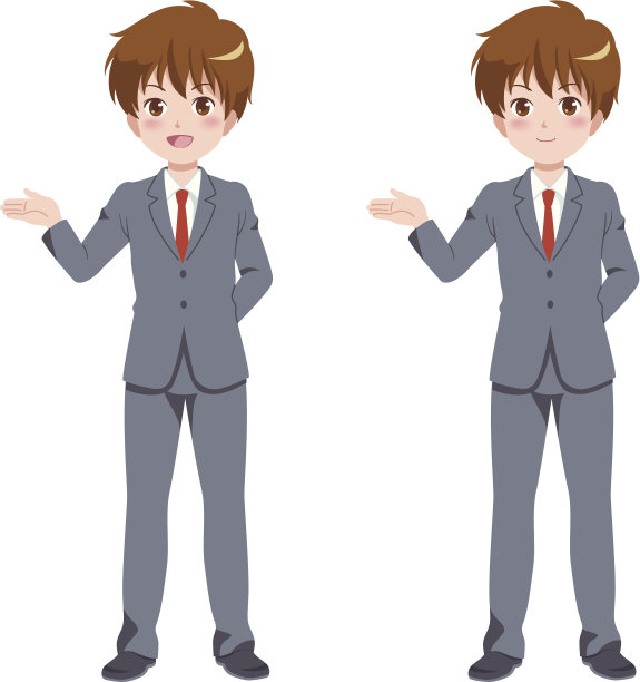 两个商人图片下载