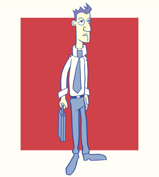 累的商人图片下载