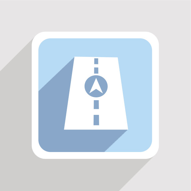 向量蓝色图标在灰色的背景。Eps10图片下载