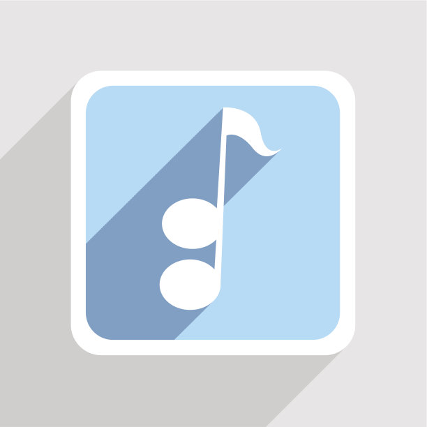 向量蓝色图标在灰色的背景。Eps10图片下载