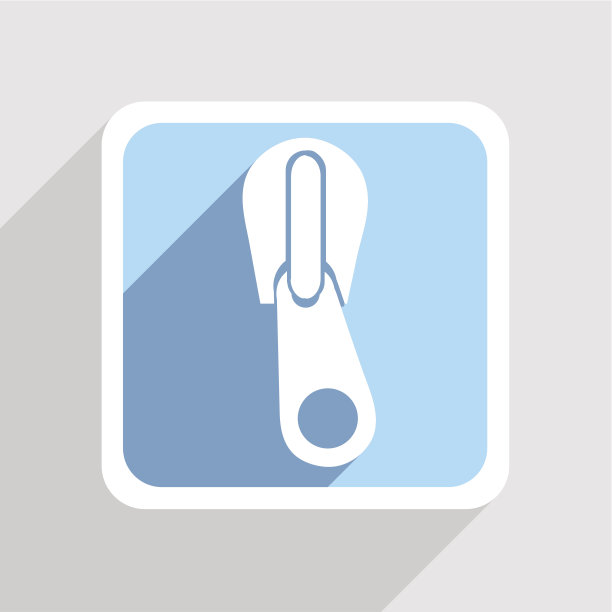 向量蓝色图标在灰色的背景。Eps10素材图片