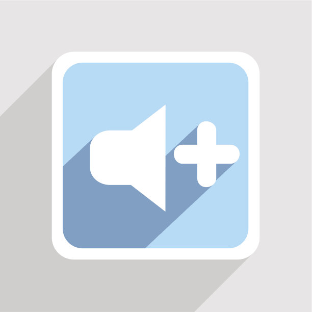 向量蓝色图标在灰色的背景。Eps10图片下载