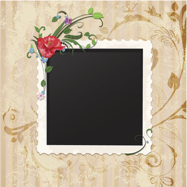 复古复古相框图片下载