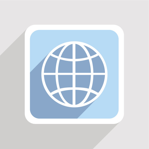 向量蓝色图标在灰色的背景。Eps10图片下载