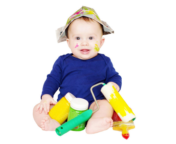 婴儿油漆工图片下载