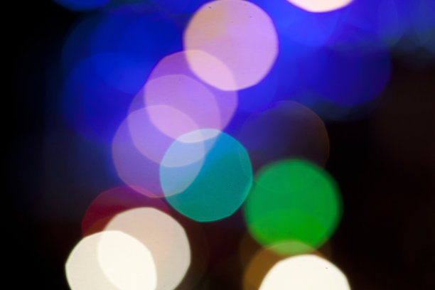 摘要城市灯光图片下载