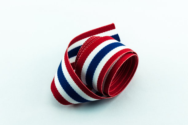 泰国国旗丝带图片下载