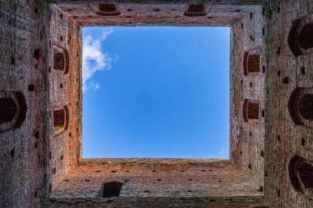 教堂的哥特式废墟图片下载