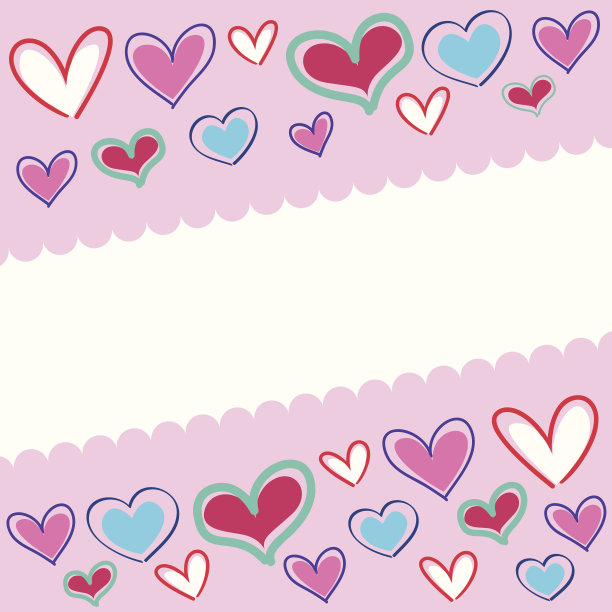 许多心背景图片下载