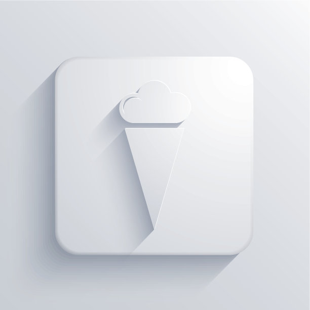 矢量光方形图标。Eps10图片下载