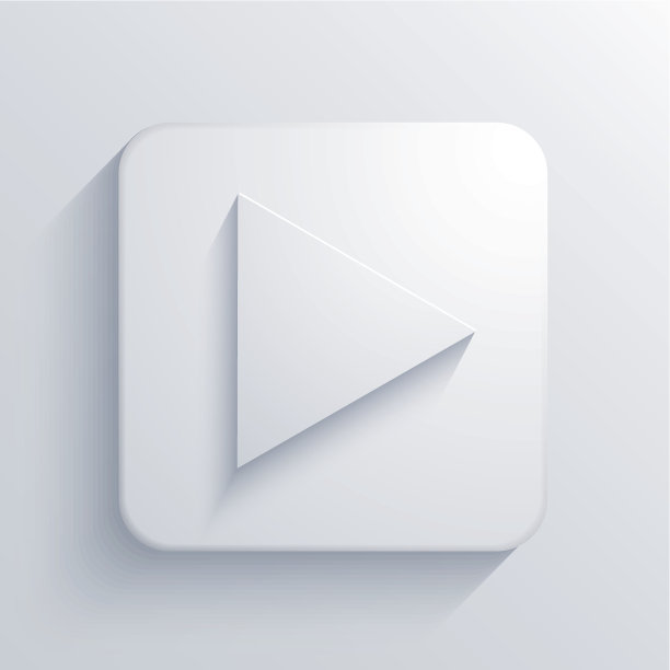 矢量光方形图标。Eps10图片下载