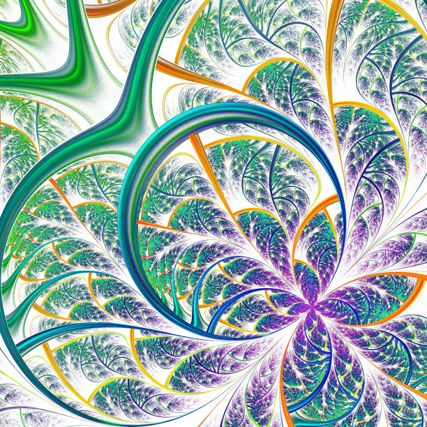 精美绝伦的叶子图案。图片下载