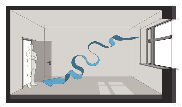 自然通风图图片下载