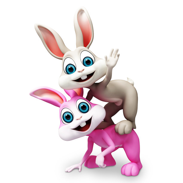 玩兔子图片下载