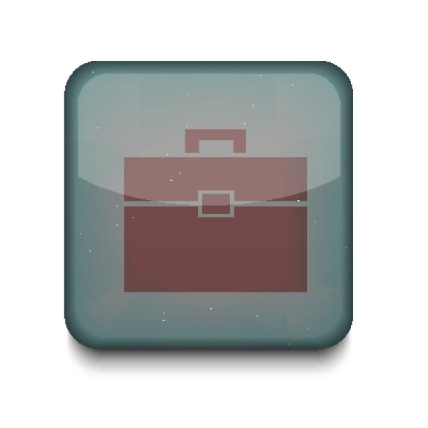 向量公文包图标。Eps10。容易编辑图片下载